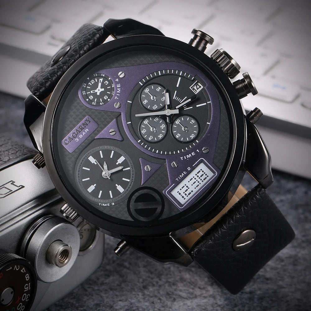 Wristwatch Leather