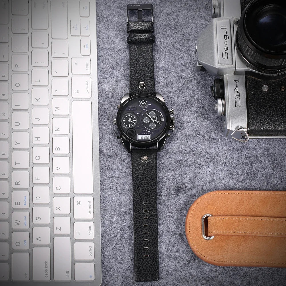 Wristwatch Leather