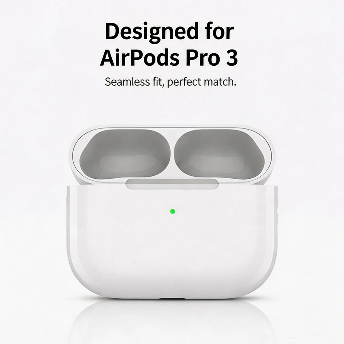 Compatible Charging Case For Airpods Pro 3,450mAh Wireless/Wired Case Type-C/Lightning, Pairing Button,Replacement Case Only
