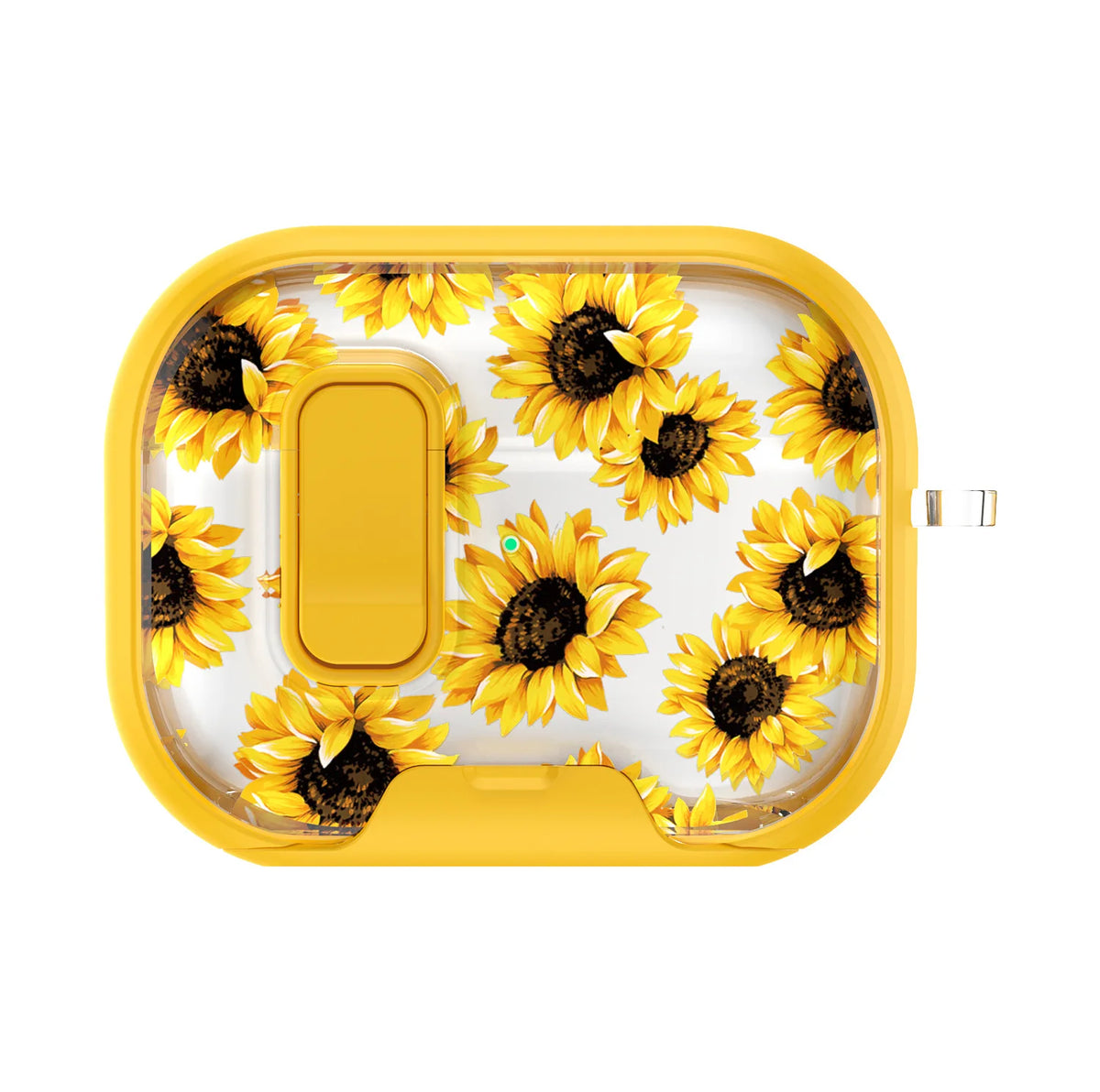 Earphone Case Latch Painted All-inclusive for AirPods Pro 3 & AirPods 4 Pro2 with Switch Safety Lock+Bottom Stand Bracket Cover