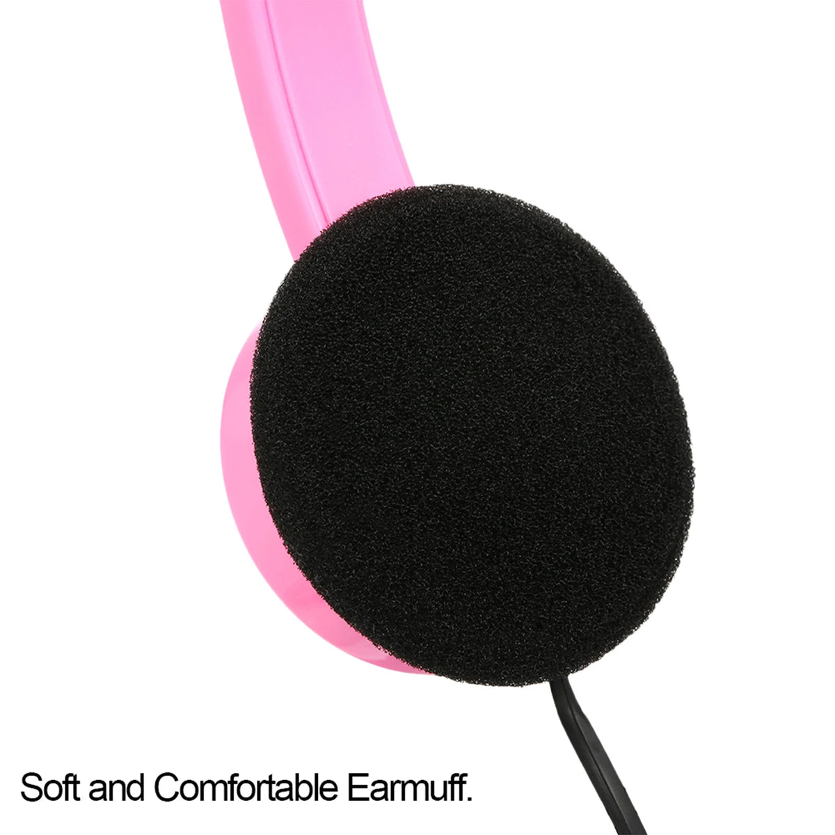 3.5mm Wired Over-ear Headphones Foldable Sports Headset