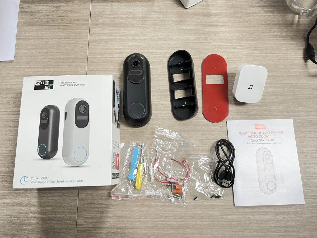 Smart 2.4G/5G 1080P Video Doorbell Camera System Effective Wireless Video Intercom for Home Security Smart Door Bell