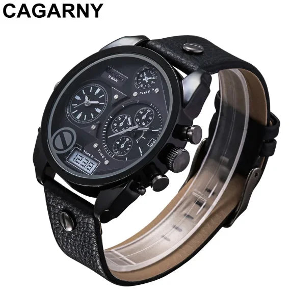 Wristwatch Leather