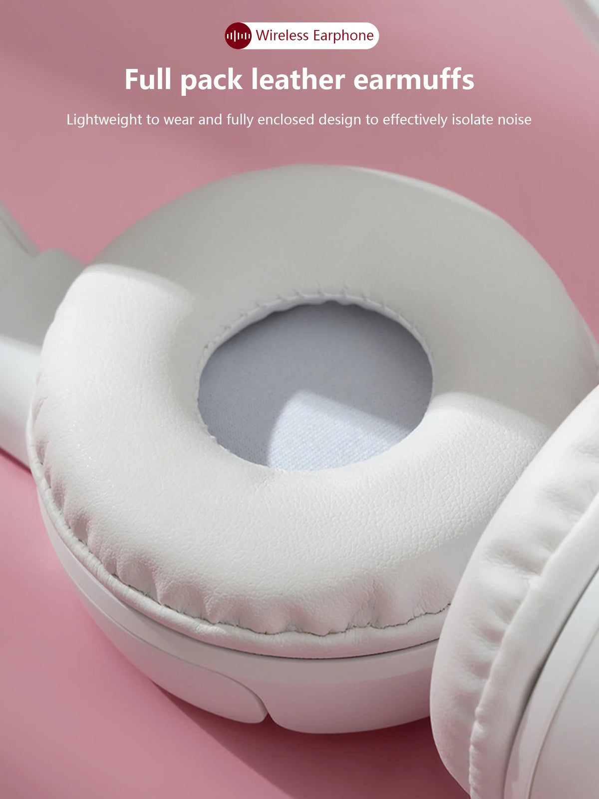 Wireless Over-Ear Headphones, Foldable Stereo, Jerry 5.3