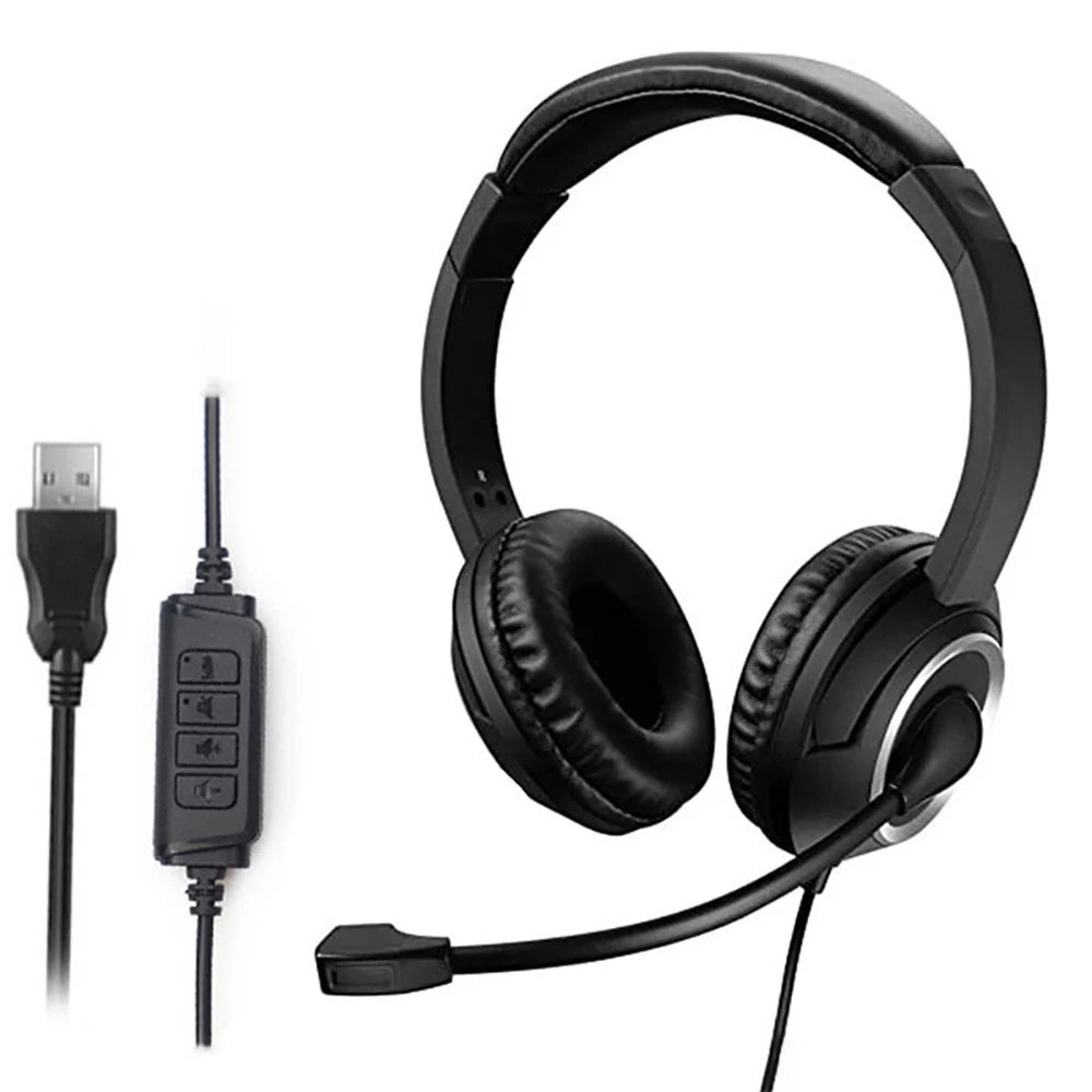 USB Wired Headsets