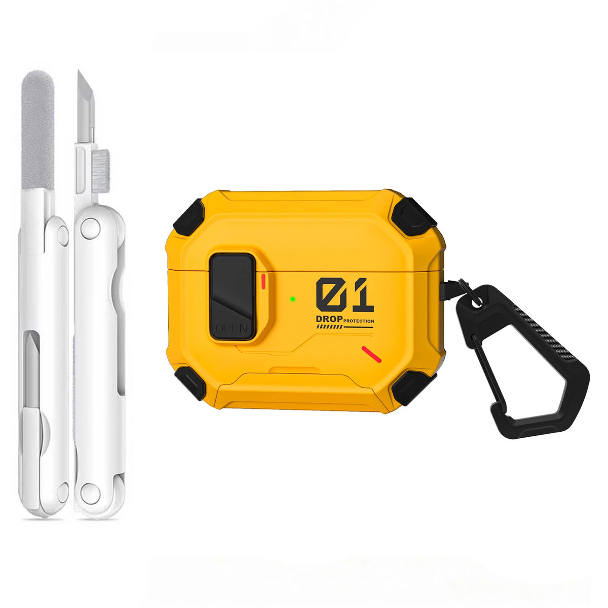 2026 New for AirPod 3 Pro 3 Headphone Case with Magsafe Magnetic Automatic Lock Cover Shockproof Cases for AirPods 4 Pro 2 Pro 3