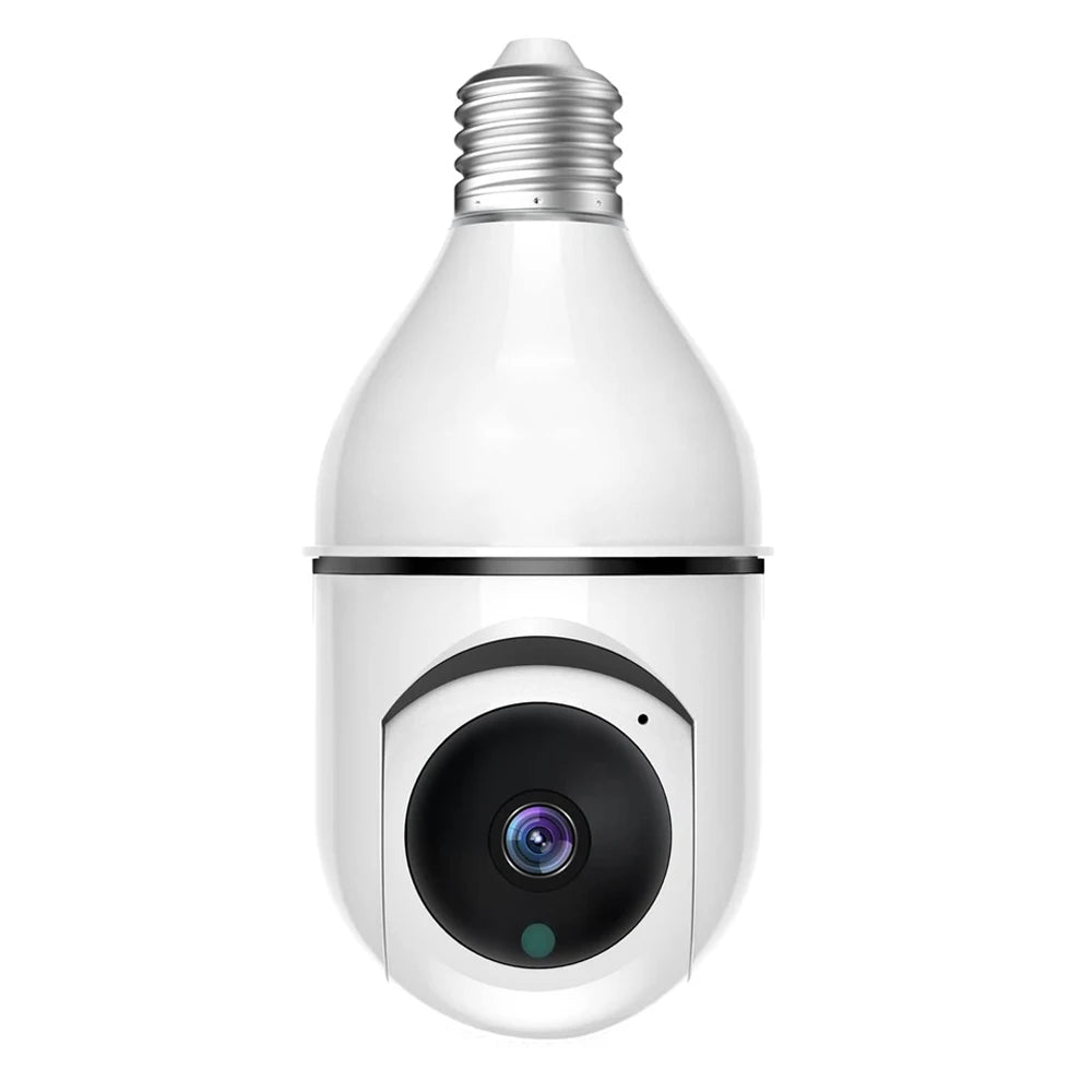 Smart E27 Bulb Camera Wifi Wireless Security Camera IR Night Vision 3MP Home Surveillance Protection Two Way Audio Motion Track