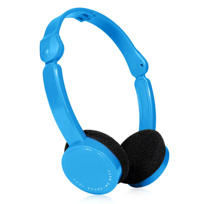 3.5mm Wired Over-ear Headphones Foldable Sports Headset