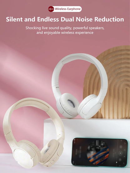 Wireless Over-Ear Headphones, Foldable Stereo, Jerry 5.3