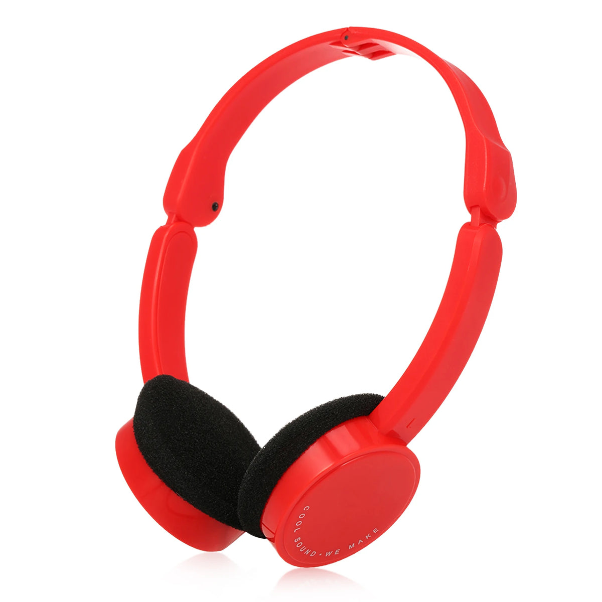 3.5mm Wired Over-ear Headphones Foldable Sports Headset