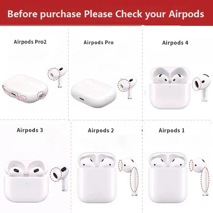 Safety Lock Buckle Shockproof Case For AirPods 3 4 Wireless Earphones Protective Case For AirPods Pro 2 1 Headphones Accessories