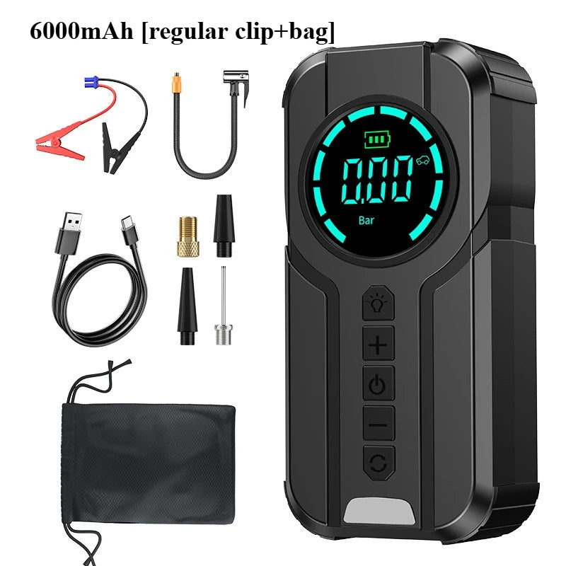Emergency Start-up Power Supply Car Mounted Inflation Pump Integrated Machine Car Battery Emergency Strong Start Power Bank