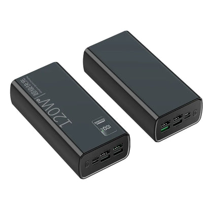 CCC Certified 120W Fast Charge 60000mAh Power Bank Type-C Digital Display Portable Mobile Power Supply
