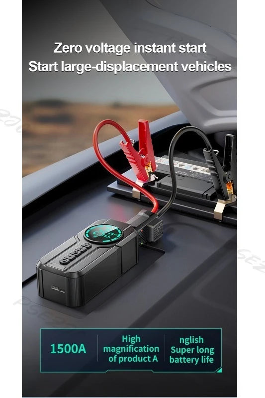 Emergency Start-up Power Supply Car Mounted Inflation Pump Integrated Machine Car Battery Emergency Strong Start Power Bank