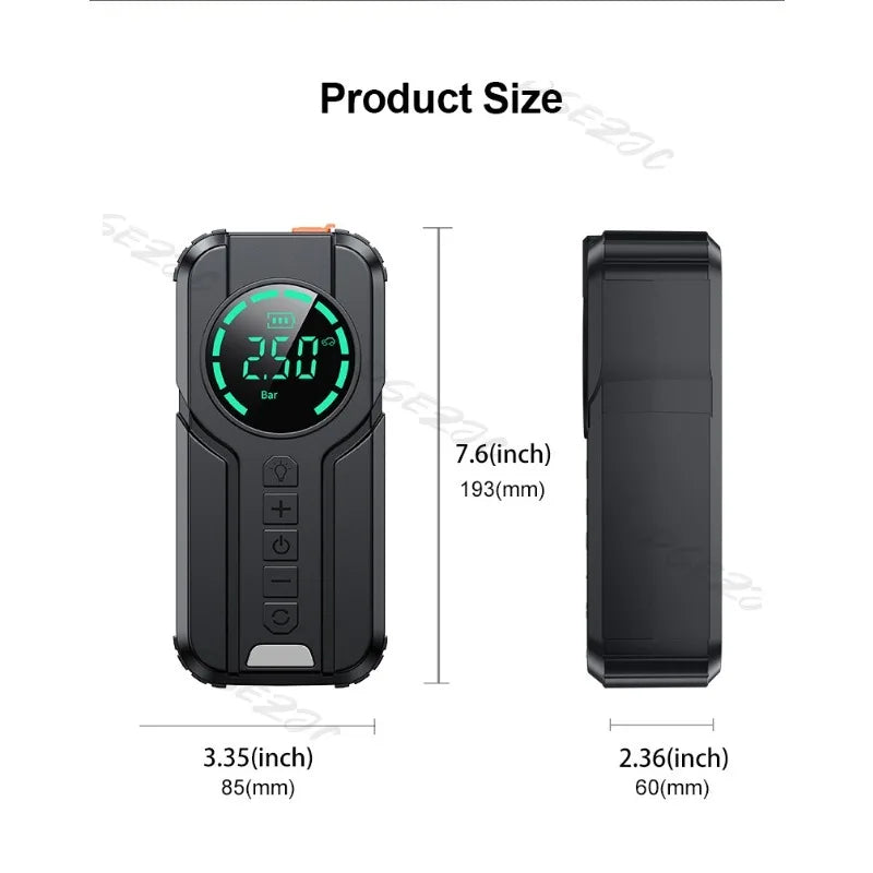 Emergency Start-up Power Supply Car Mounted Inflation Pump Integrated Machine Car Battery Emergency Strong Start Power Bank