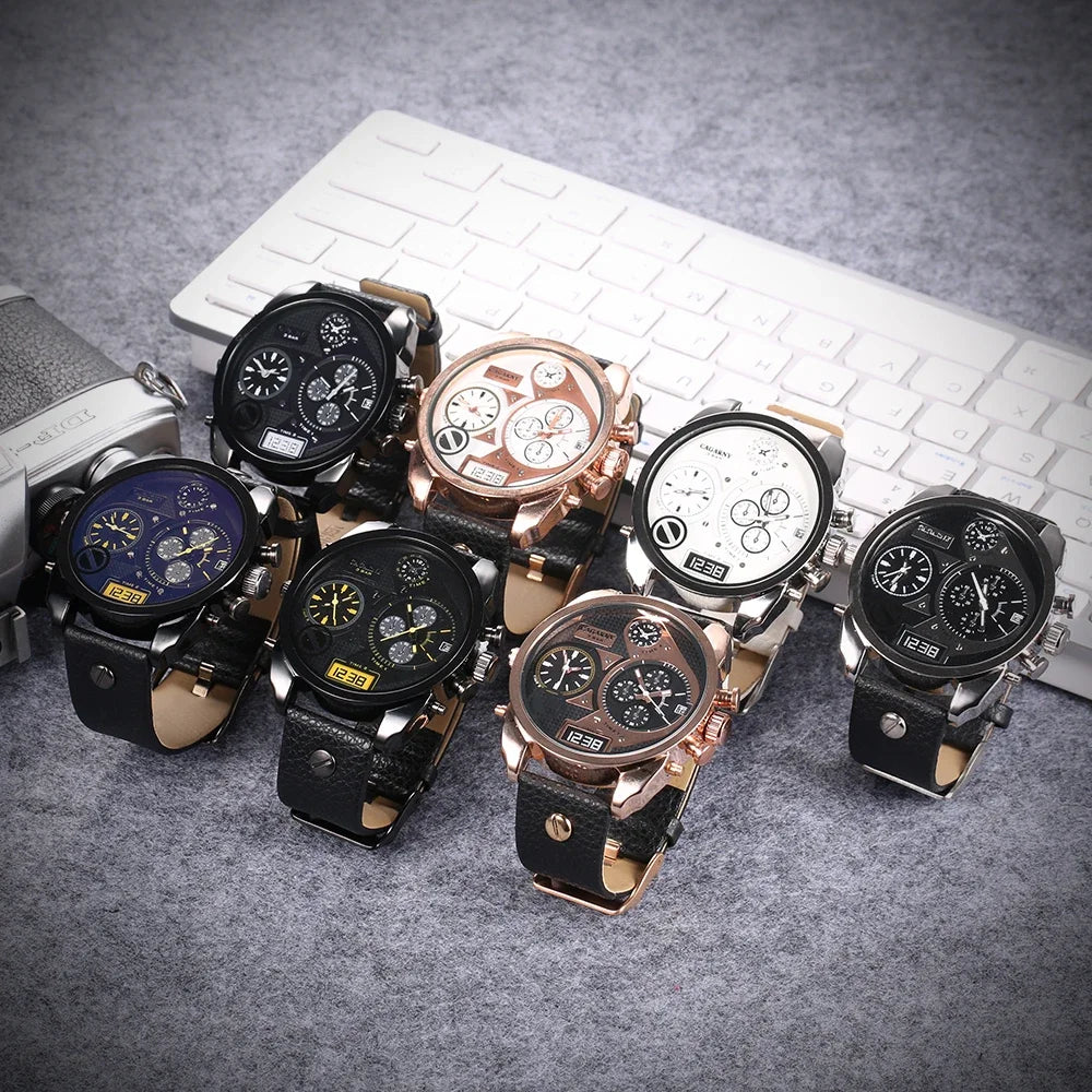 Wristwatch Leather