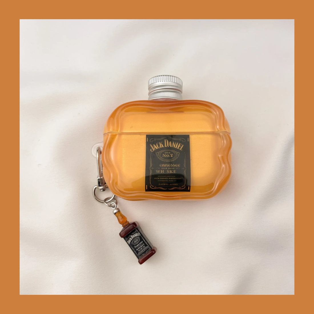 ins Creative Three-dimensional Bottle Cap Whiskey Airpods 3 4 2 1 Pro 3 Pro2 Earphone Protective Case Wireless Bluetooth Cover