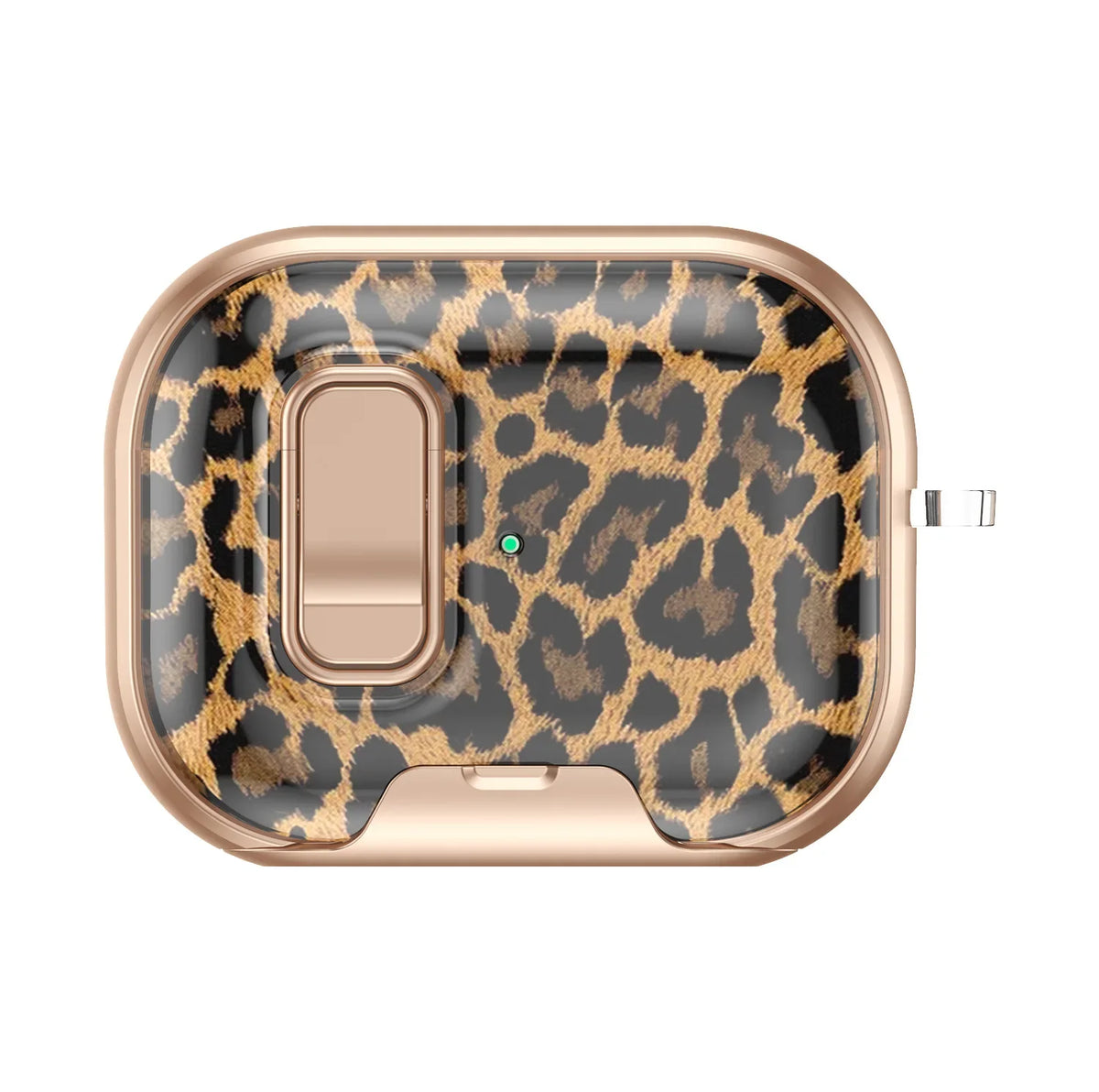 Earphone Case Latch Painted All-inclusive for AirPods Pro 3 &amp; AirPods 4 Pro2 with Switch Safety Lock+Bottom Stand Bracket Cover