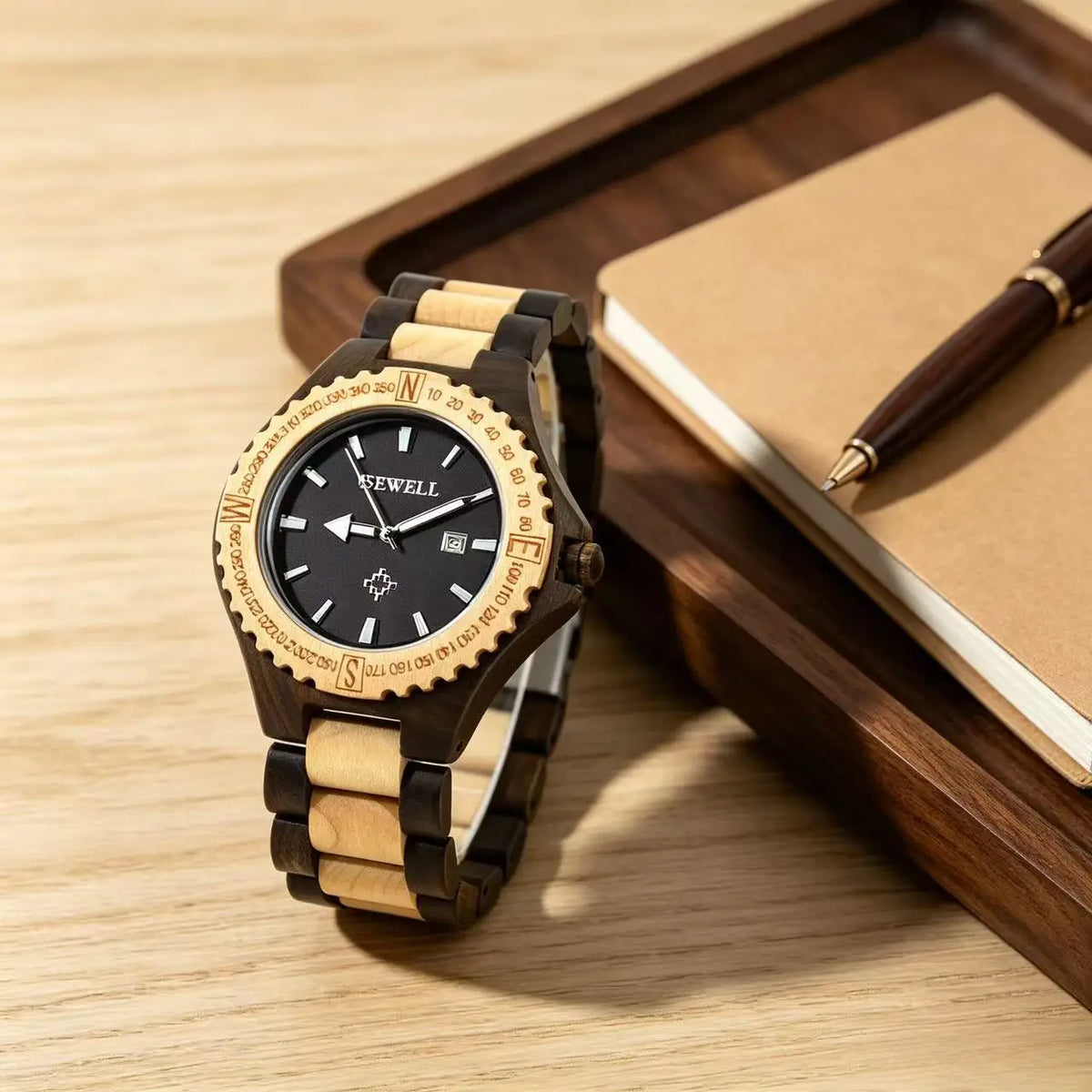 Tactile Natural Wooden