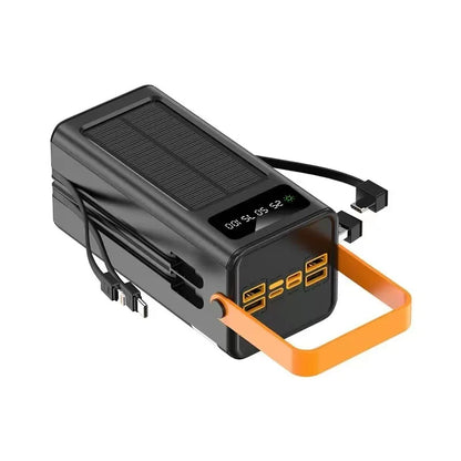 Portable PowerBank 120W160000mAH Super Fast Charger Large Capacity External Battery Supports Simultaneous Charging of 7 Devices