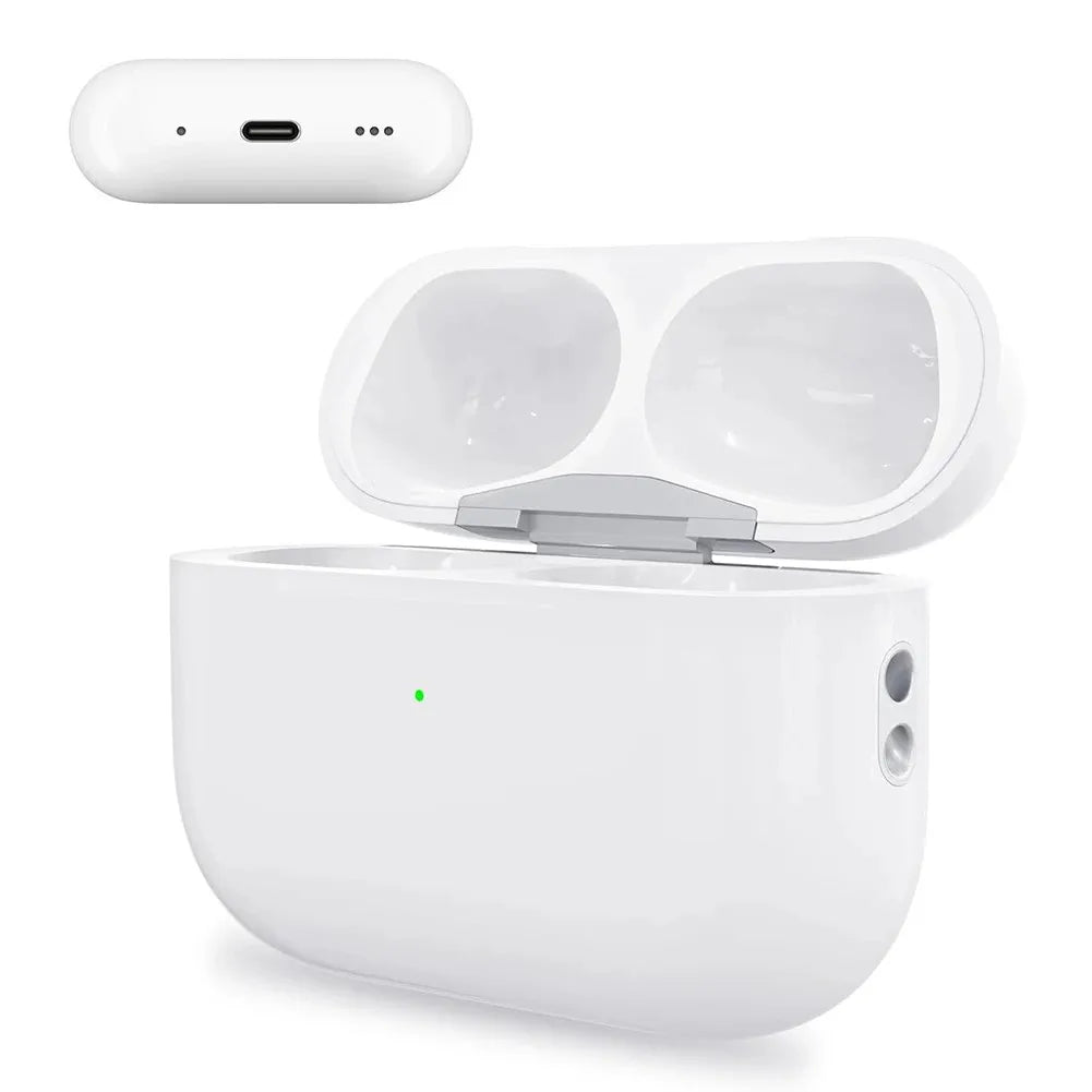 Compatible Charging Case For Airpods Pro 3，450mAh Wireless/Wired Case Type-C/Lightning, Pairing Button，Replacement Case Only