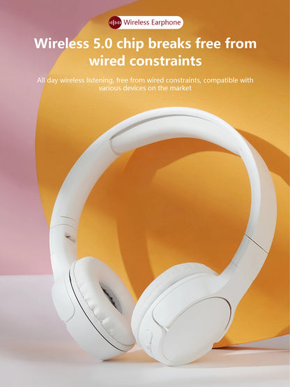 Wireless Over-Ear Headphones, Foldable Stereo, Jerry 5.3