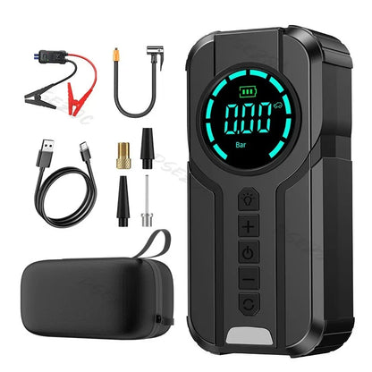 Emergency Start-up Power Supply Car Mounted Inflation Pump Integrated Machine Car Battery Emergency Strong Start Power Bank