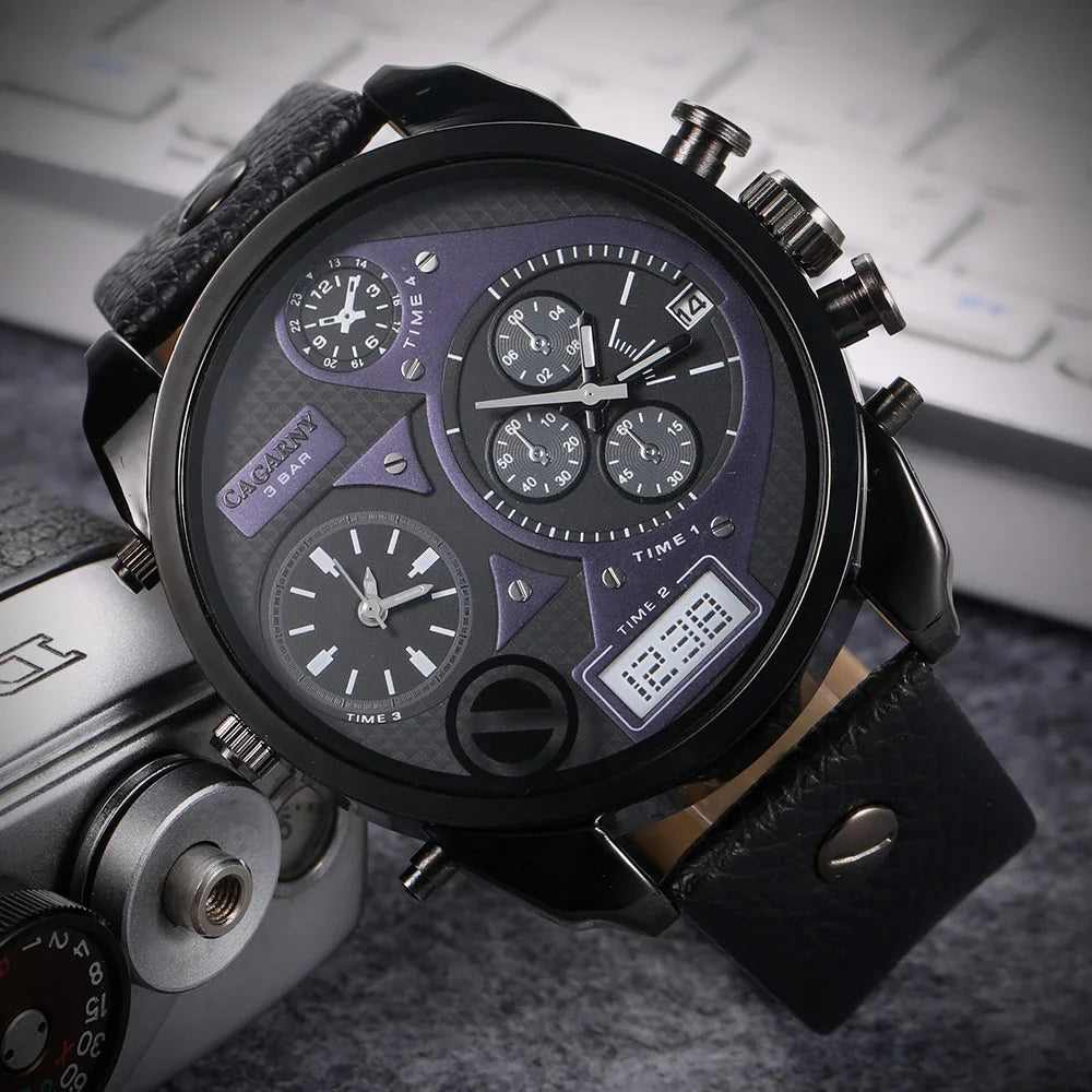 Wristwatch Leather