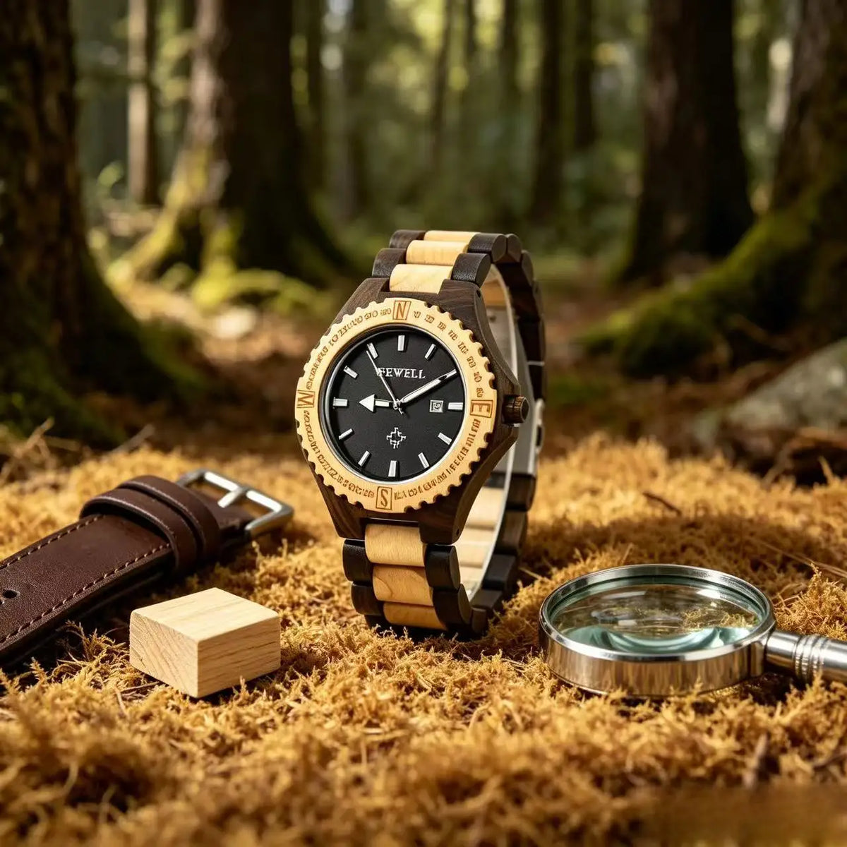 Tactile Natural Wooden