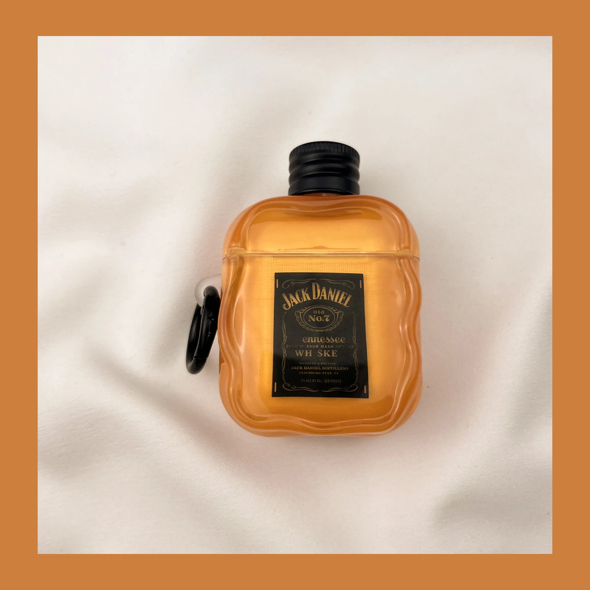 ins Creative Three-dimensional Bottle Cap Whiskey Airpods 3 4 2 1 Pro 3 Pro2 Earphone Protective Case Wireless Bluetooth Cover